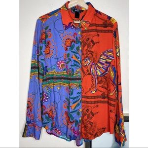 Desigual Women's Nayeli Button up Shirt L